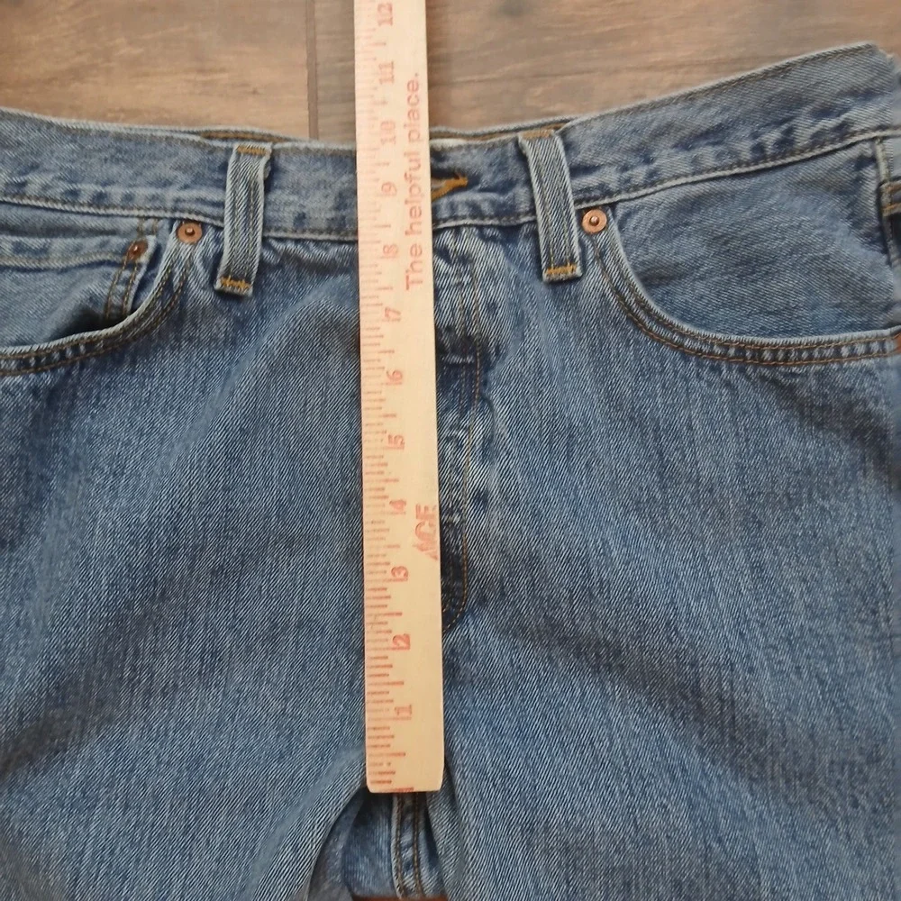 Levi's 501 Mens 34x32 (FITS 31x30) Blue Denim Straight Leg Button Fly Y2K